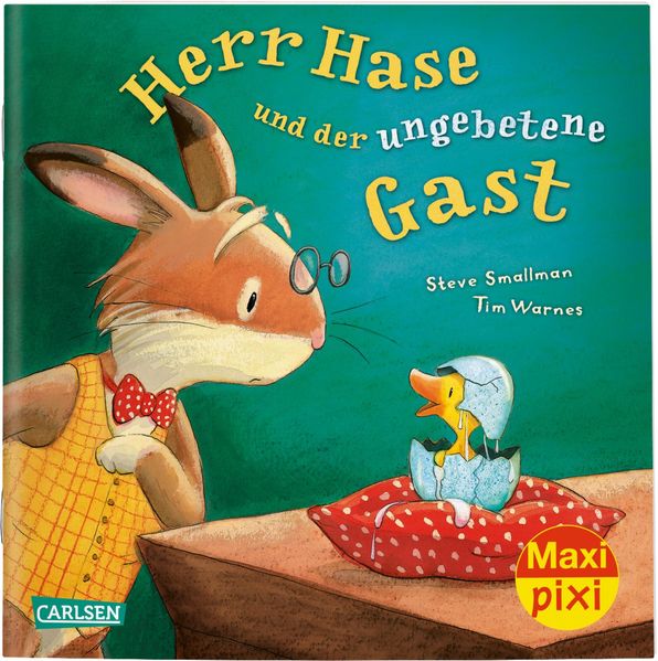 Cover von Maxi-Pixi Nr. 203: Herr Hase und der ungebetene Gast