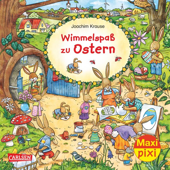 Cover von Maxi-Pixi Nr. 204: Wimmelspaß zu Ostern