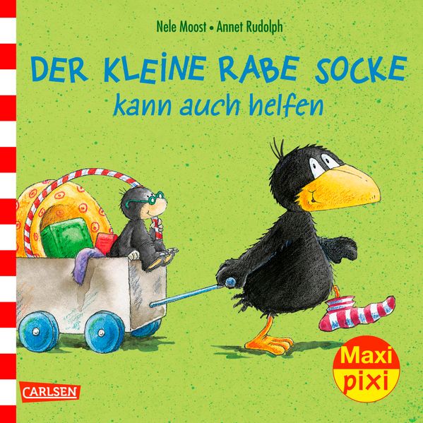 Cover von Maxi Pixi 232: Der kleine Rabe Socke macht Ordnung
