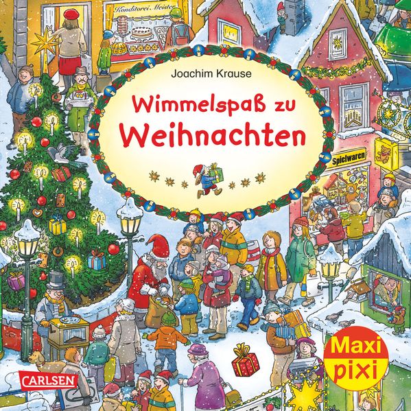 Cover von Maxi-Pixi Nr. 214: Wimmelspaß zu Weihnachten