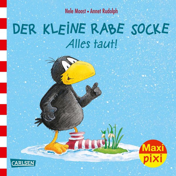 Cover von Maxi Pixi 238: Der kleine Rabe Socke: Alles taut!