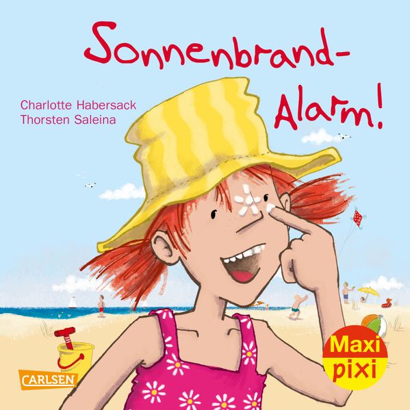 Cover von Maxi-Pixi Nr. 208: Sonnenbrandalarm!