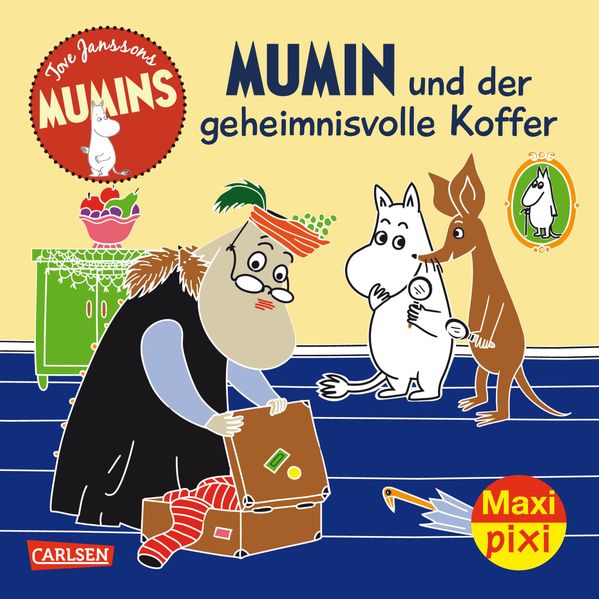 Cover von Maxi-Pixi Nr. 237: Die Mumins: Mumin und der geheimnisvolle Koffer