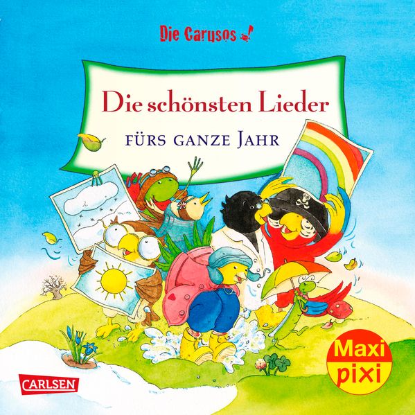Cover von Maxi Pixi 252: Dunkel war’s, der Mond schien helle