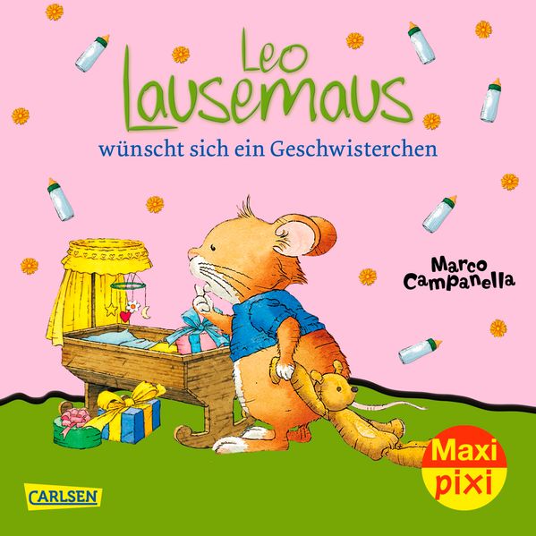 Cover von Maxi Pixi 259: Leo Lausemaus will nicht zum Arzt