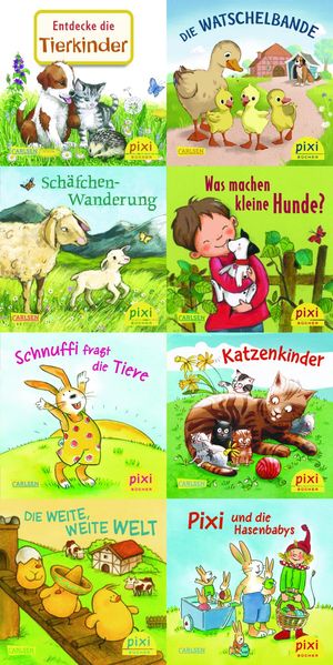 Cover von WWS Pixi-Box 273: Pixis liebste Tierkinder