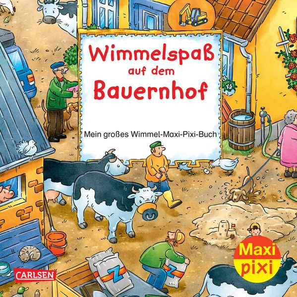 Cover von Maxi-Pixi Nr. 8: Wimmelspaß auf dem Bauernhof