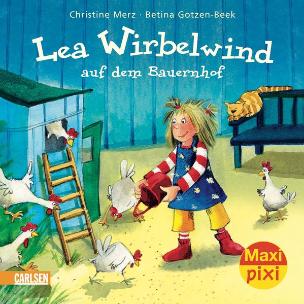 Cover von Maxi-Pixi Nr. 31: Lea Wirbelwind auf dem Bauernhof