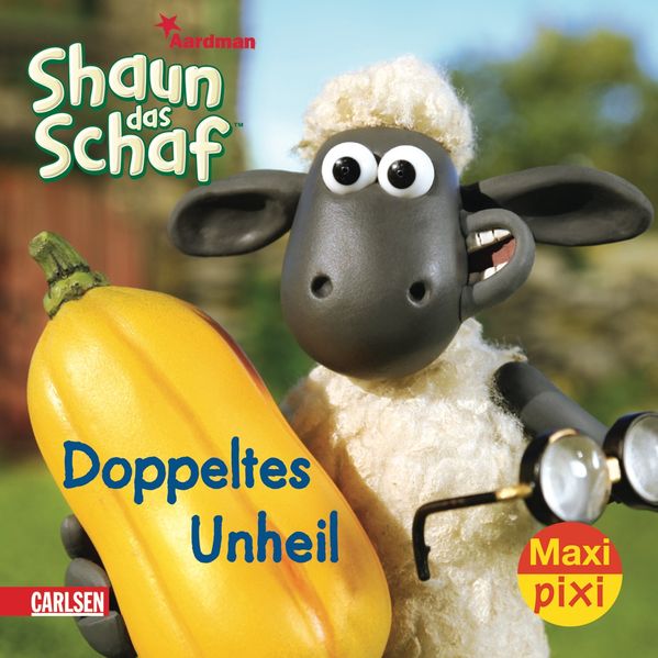 Cover von Maxi-Pixi Nr. 51: Shaun das Schaf – Doppeltes Unheil