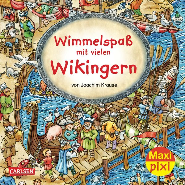 Cover von LESEMAUS 148: Zu Besuch bei den Wikingern
