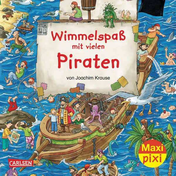 Cover von Maxi-Pixi Nr. 101: Wimmelspaß mit vielen Piraten