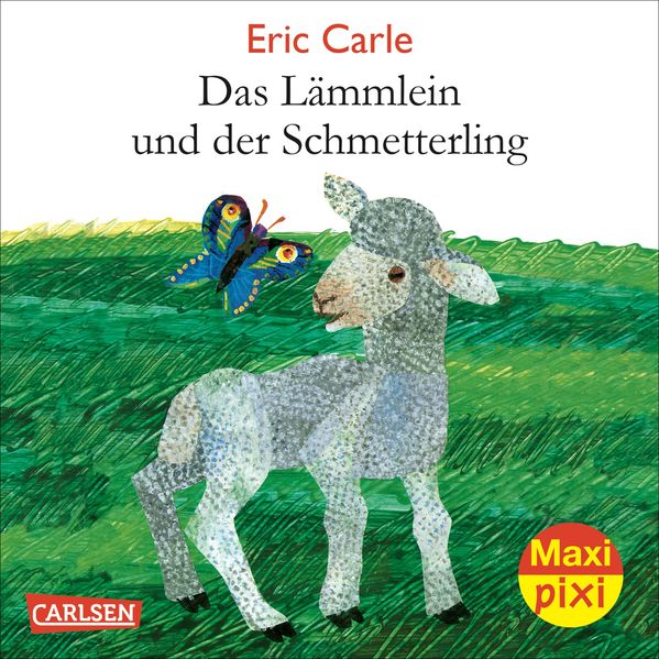 Cover von Maxi-Pixi Nr. 126: Das Lämmlein und der Schmetterling
