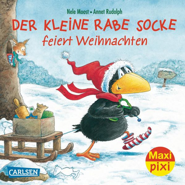 Cover von Maxi Pixi 232: Der kleine Rabe Socke macht Ordnung