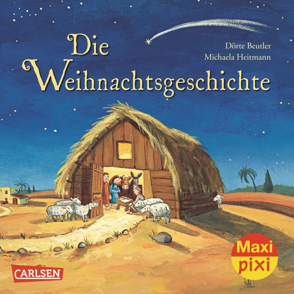 Cover von Maxi-Pixi Nr. 143: Die Weihnachtsgeschichte
