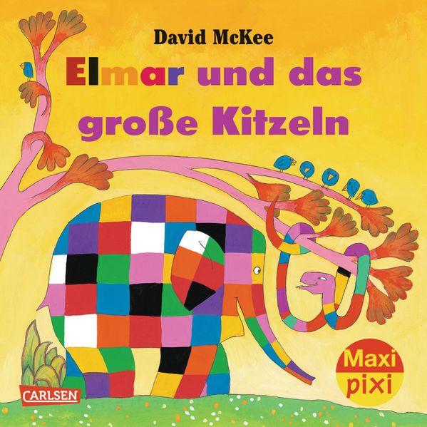 Cover von Maxi-Pixi Nr. 155: Elmar und das große Kitzeln