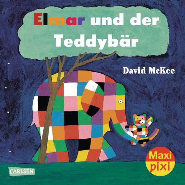 Cover von Maxi-Pixi Nr. 156: Elmar und der Teddybär