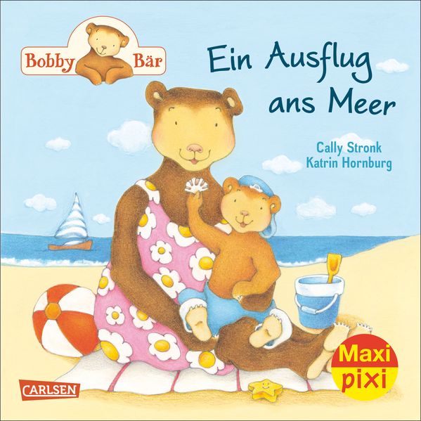 Cover von Maxi-Pixi Nr. 184: Bobby Bär: Ein Ausflug ans Meer