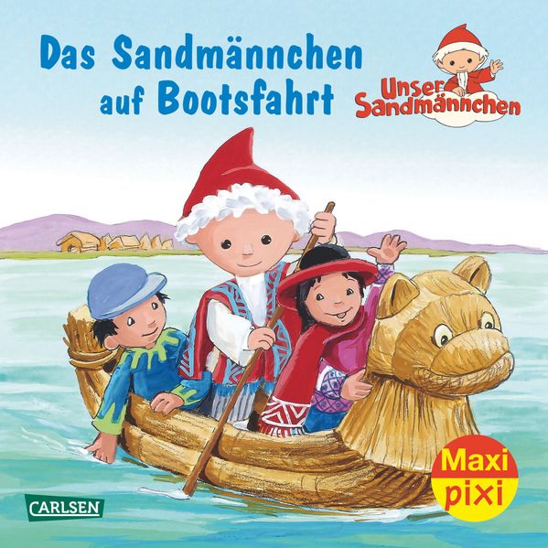 Cover von Maxi-Pixi Nr. 188: Das Sandmännchen auf Bootsfahrt