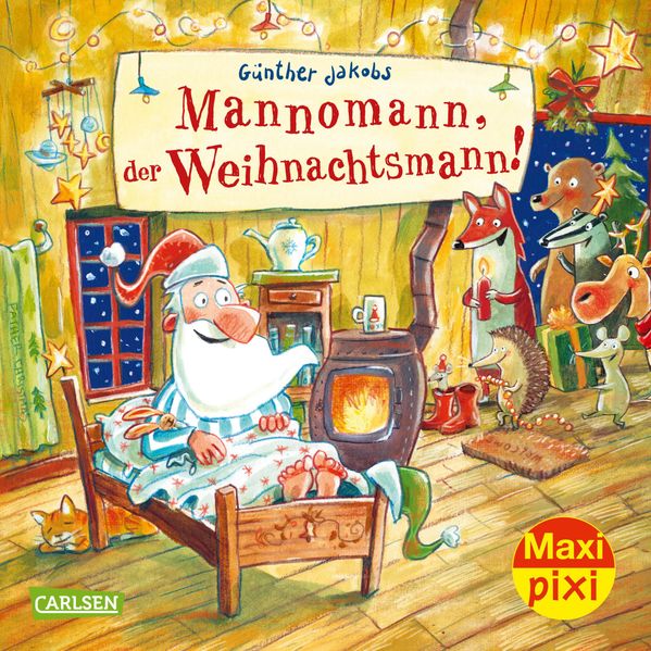 Cover von Maxi Pixi 271: Mannomann, der Weihnachtsmann!