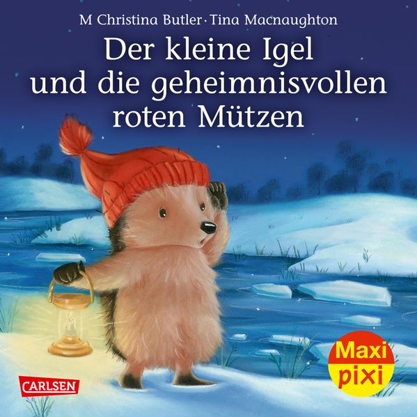 Cover von Maxi Pixi 285: Der kleine Igel und die geheimnisvollen roten Mützen