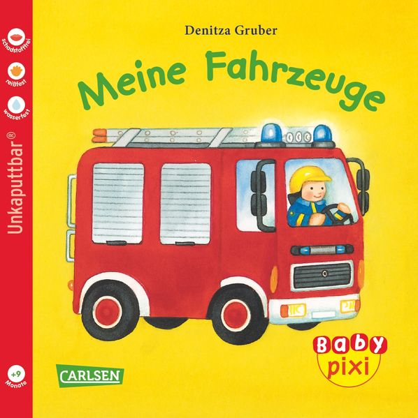 Cover von Baby Pixi 33: Unterwegs mit dem kleinen Auto