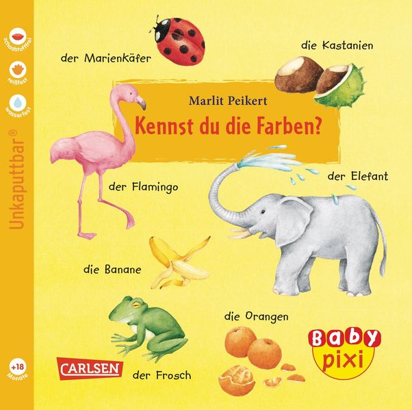 Cover von Baby Pixi 35: Kunterbunt, na und?