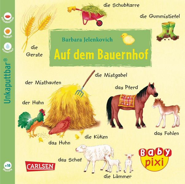 Cover von Baby Pixi 14: Auf dem Bauernhof