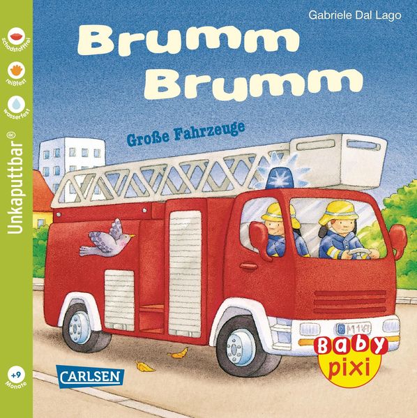 Cover von Baby Pixi 33: Unterwegs mit dem kleinen Auto