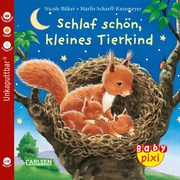 Cover von Baby Pixi 40: Schlaf schön, kleines Tierkind