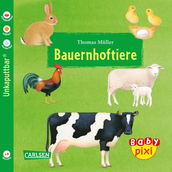 Cover von Baby Pixi 42: Bauernhoftiere