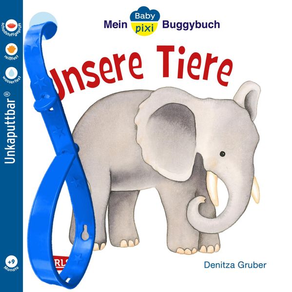 Cover von Baby Pixi 44: Mein Baby-Pixi Buggybuch: Unsere Tiere