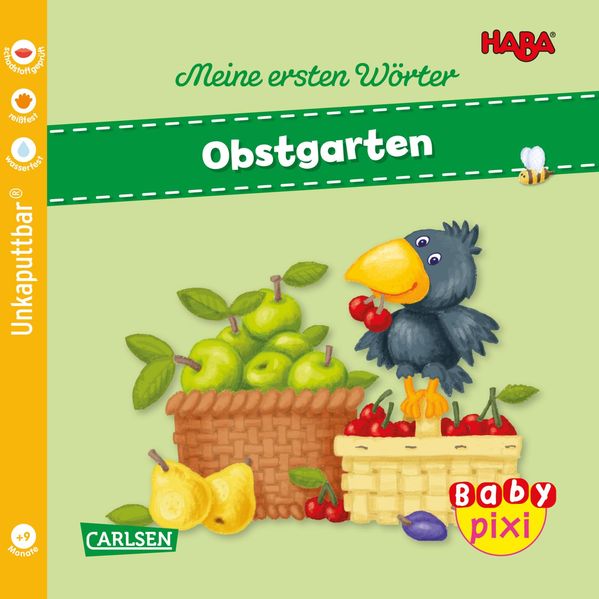 Cover von Baby Pixi (unkaputtbar) 89: HABA Erste Wörter: Obstgarten