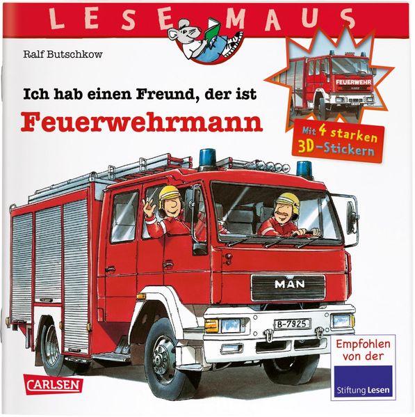 Cover von LESEMAUS: Sonderausgabe Ich hab einen Freund, der ist Feuerwehrmann