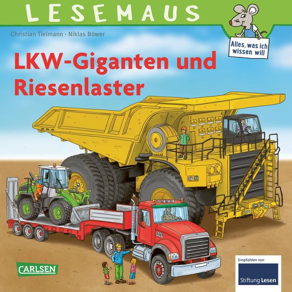 Cover von LESEMAUS 159: LKW-Giganten und Riesenlaster