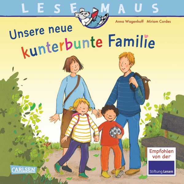 Cover von LESEMAUS 170: Unsere neue kunterbunte Familie