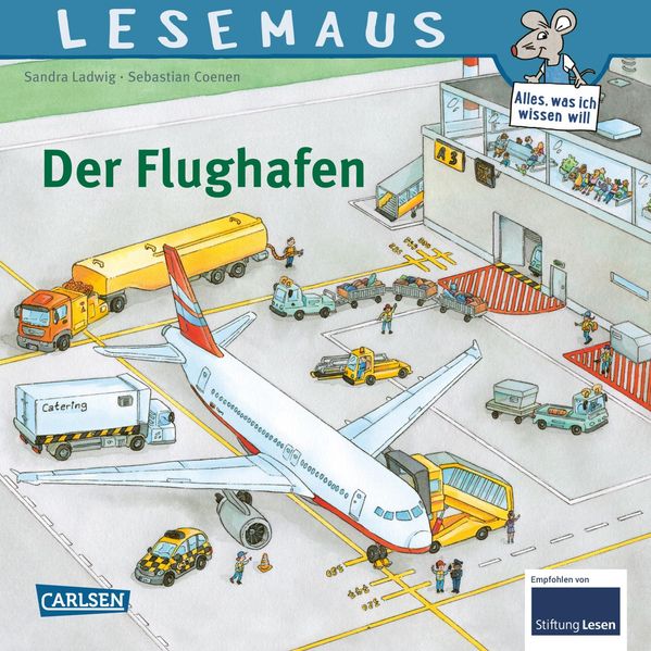 Cover von LESEMAUS 147: Unterwegs mit dem Flugzeug