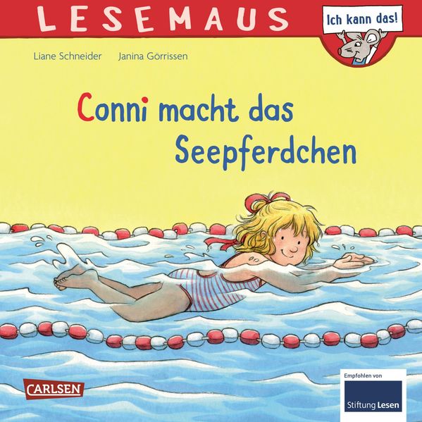 Cover von LESEMAUS 6: Conni macht das Seepferdchen