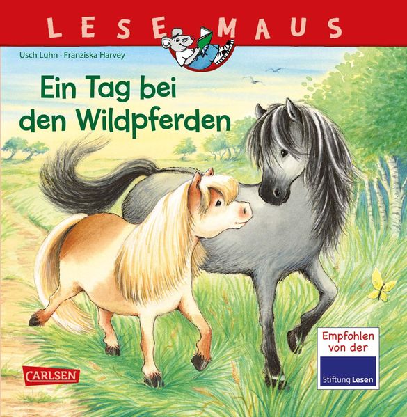 Cover von LESEMAUS 147: Ein Tag bei den Wildpferden