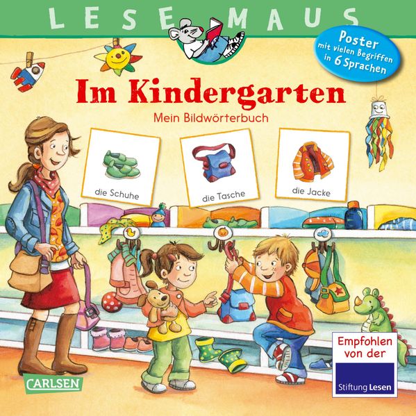 Cover von LESEMAUS 8: Winterzeit im Kindergarten