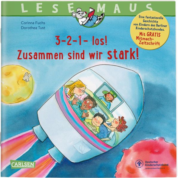 Cover von LESEMAUS 204: 3-2-1- los! Zusammen sind wir stark!