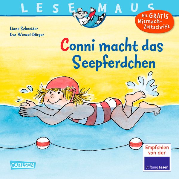 Cover von LESEMAUS: Conni macht das Seepferdchen