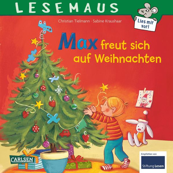 Cover von Max-Bilderbücher: Max freut sich auf Weihnachten
