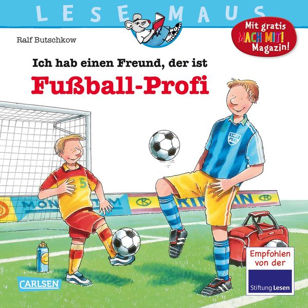 Cover von LESEMAUS 36: Ich hab einen Freund, der ist Fußball-Profi