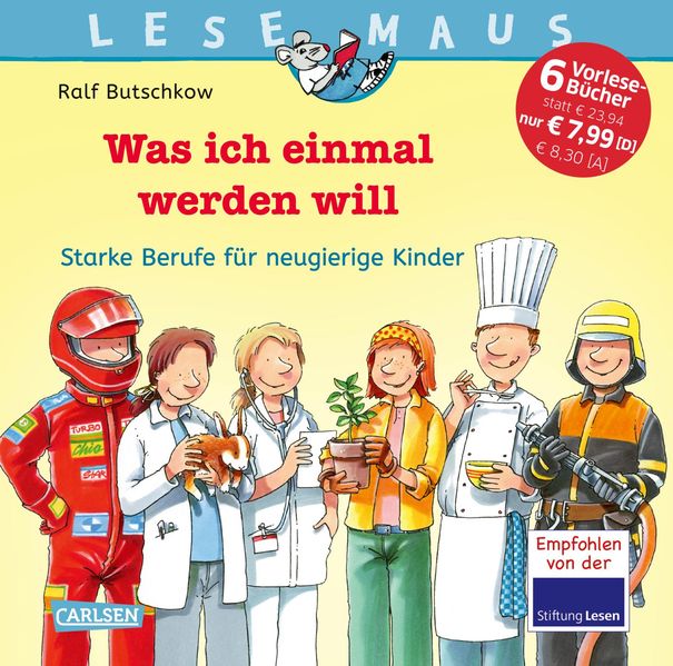 Cover von LESEMAUS Sonderbände: Lesemaus Sammelband: Was ich einmal werden will