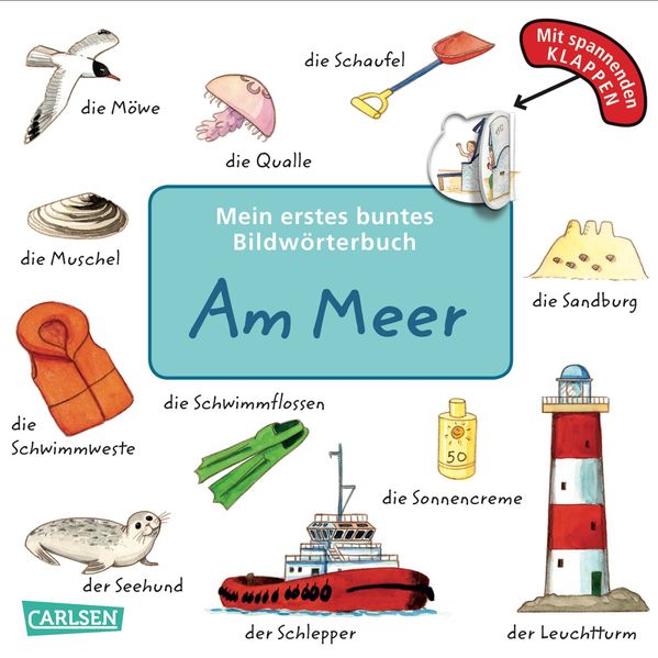 Cover von Mein erstes buntes Bildwörterbuch: Am Meer