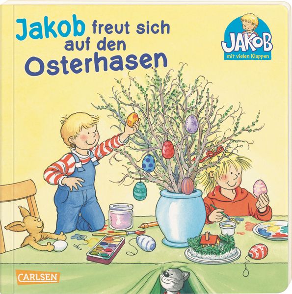 Cover von Jakob freut sich auf den Osterhasen