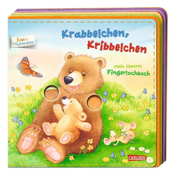 Cover von BUNT + Filzfederleicht®: Krabbelchen, Kribbelchen