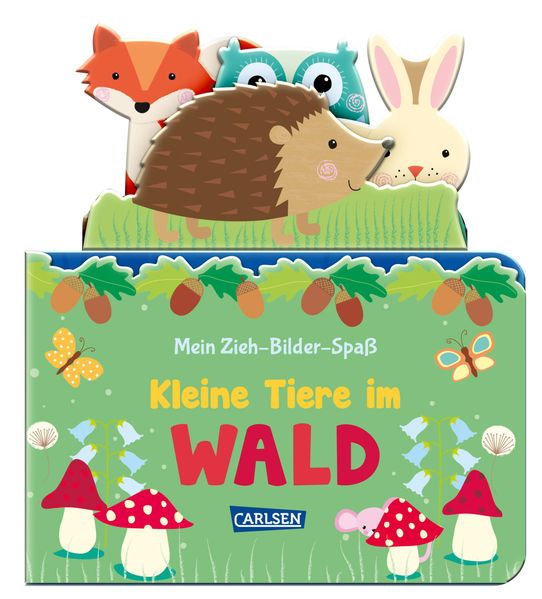 Cover von Mein Zieh-Bilder-Spaß: Kleine Tiere im Wald