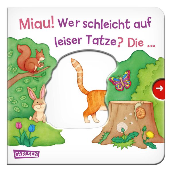 Cover von Miau! Wer schleicht auf leiser Tatze? Die … Katze!