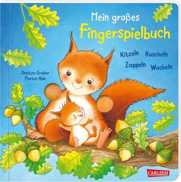 Cover von Mein großes Fingerspielbuch: Kitzeln, Kuscheln, Zappeln, Wackeln